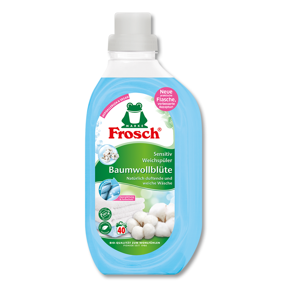 Frosch Sensitiv-Weichspüler Baumwollblüte