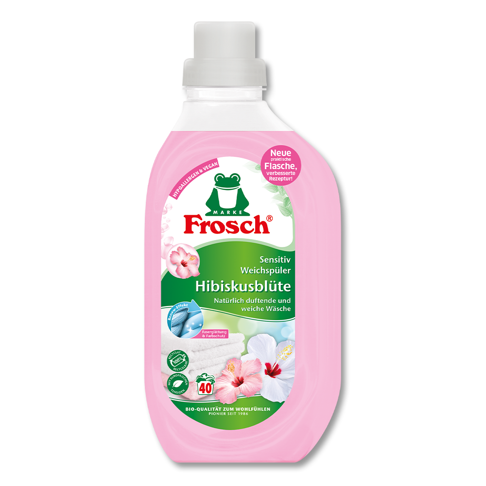 Frosch Sensitiv-Weichspüler Hibiskusblüte