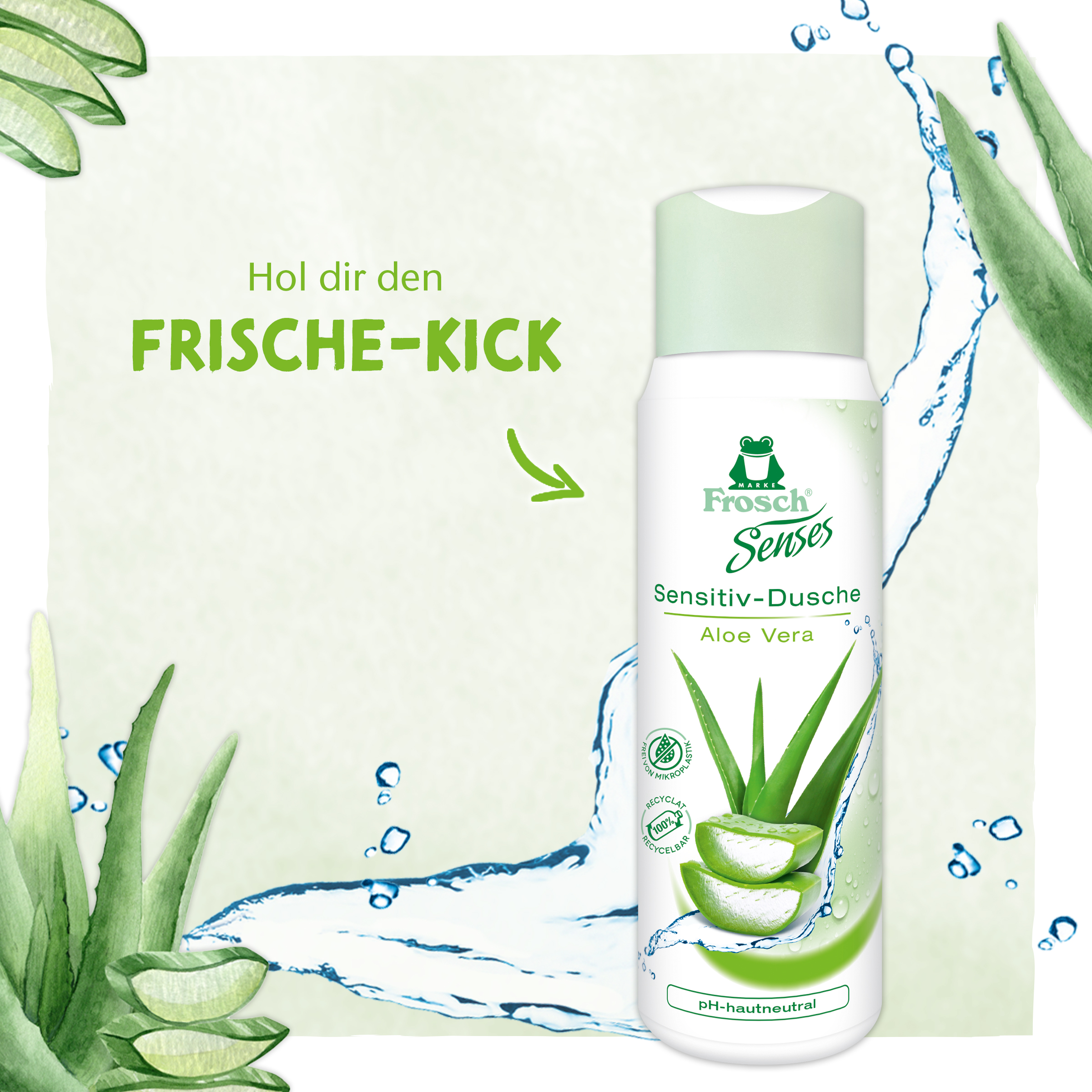 Frosch Sensitiv-Dusche Aloe Vera