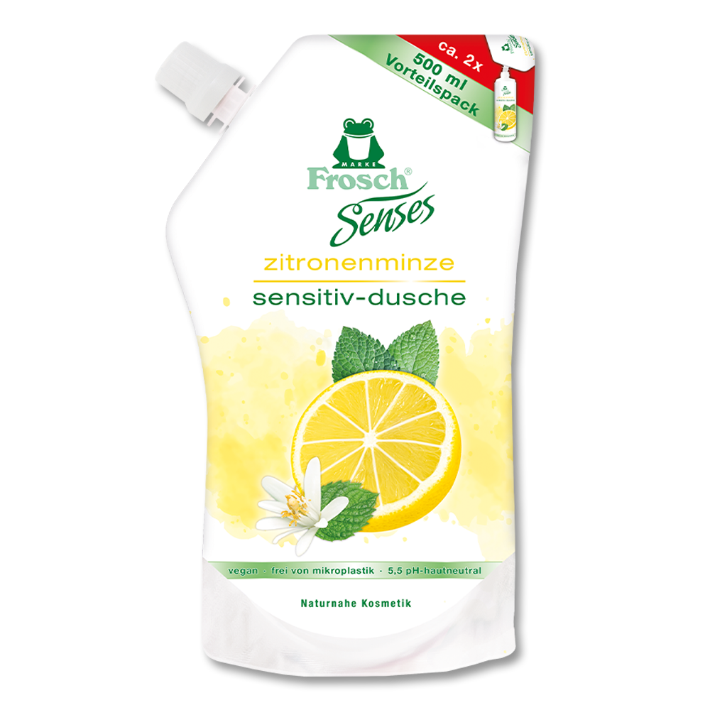 Frosch Zitronenminze Sensitiv-Dusche Nachfüllbeutel