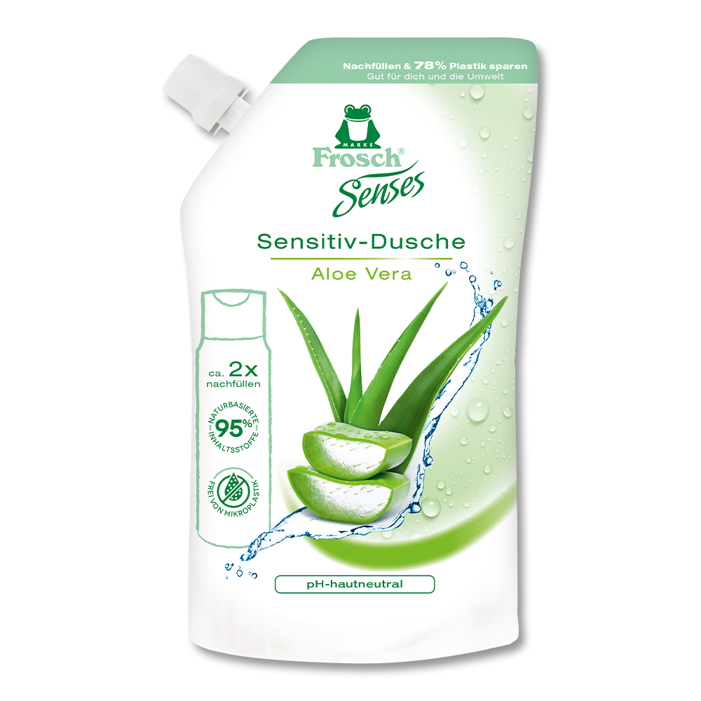 Frosch Sensitiv-Dusche Aloe Vera Nachfüllbeutel