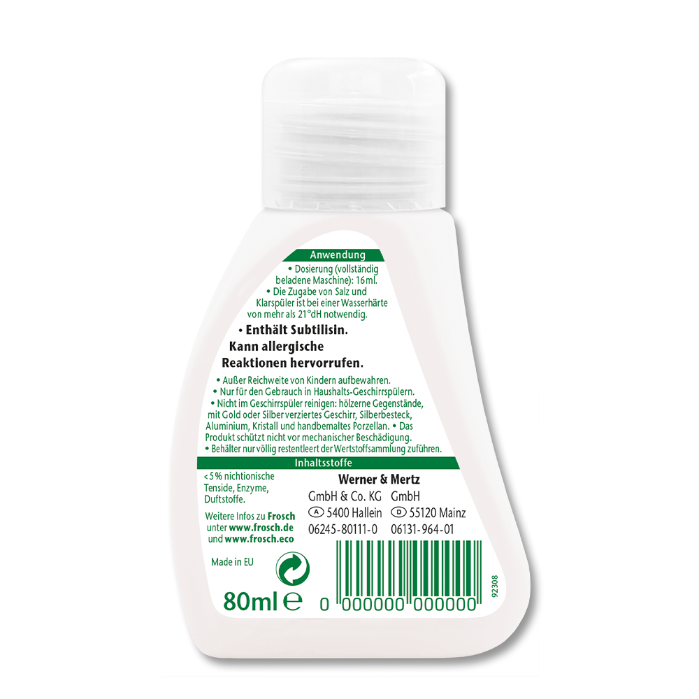Frosch All-in-1 Spül-Gel Limone - Reisegröße