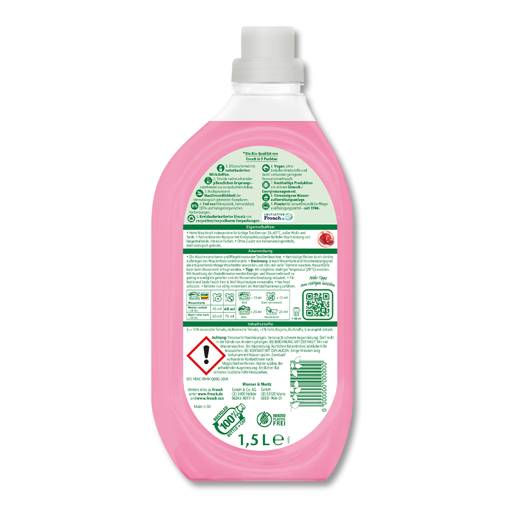 Frosch Color-Waschmittel Granatapfel