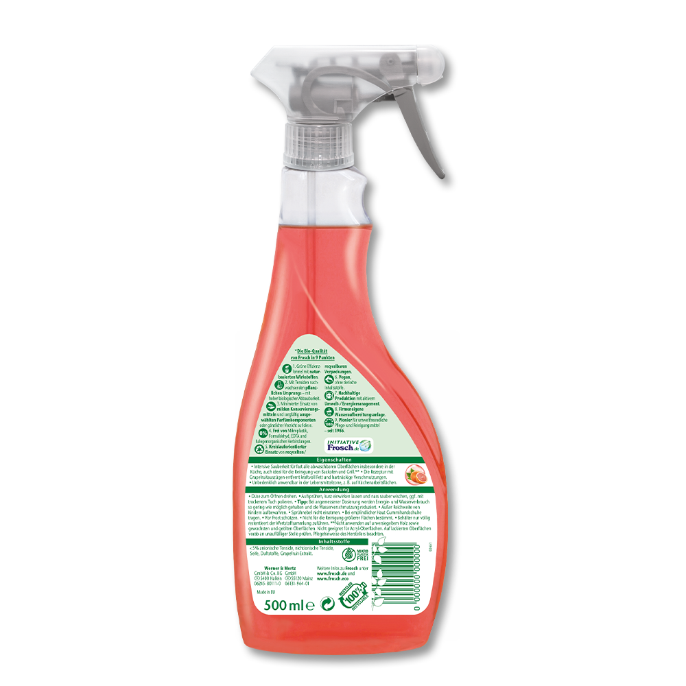 Frosch Grapefruit Fett-Entferner