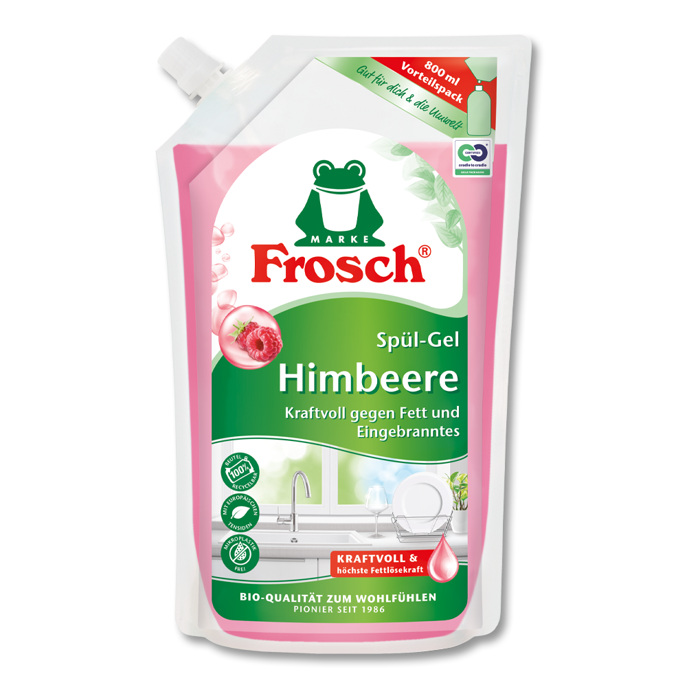 Frosch Himbeer Spül-Gel Nachfüllbeutel