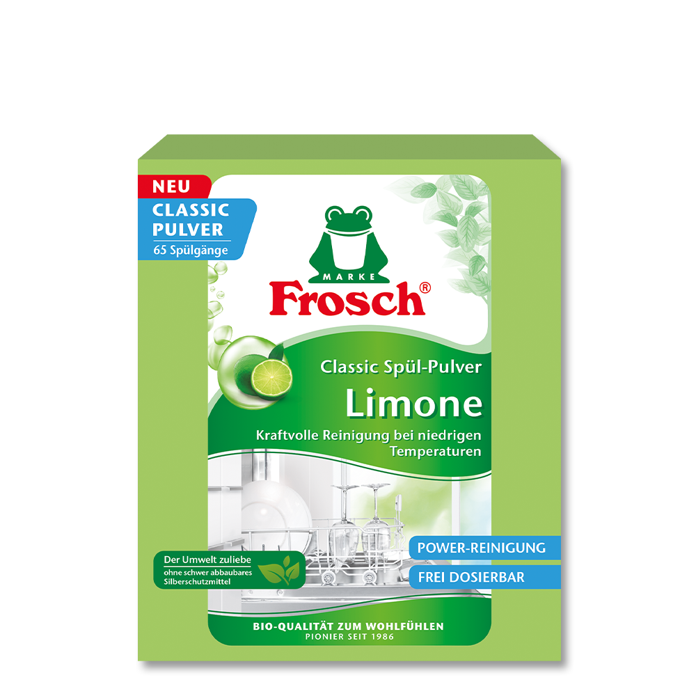 Frosch Classic Spül-Pulver Limone Frosch Classic Spül-Pulver Limone