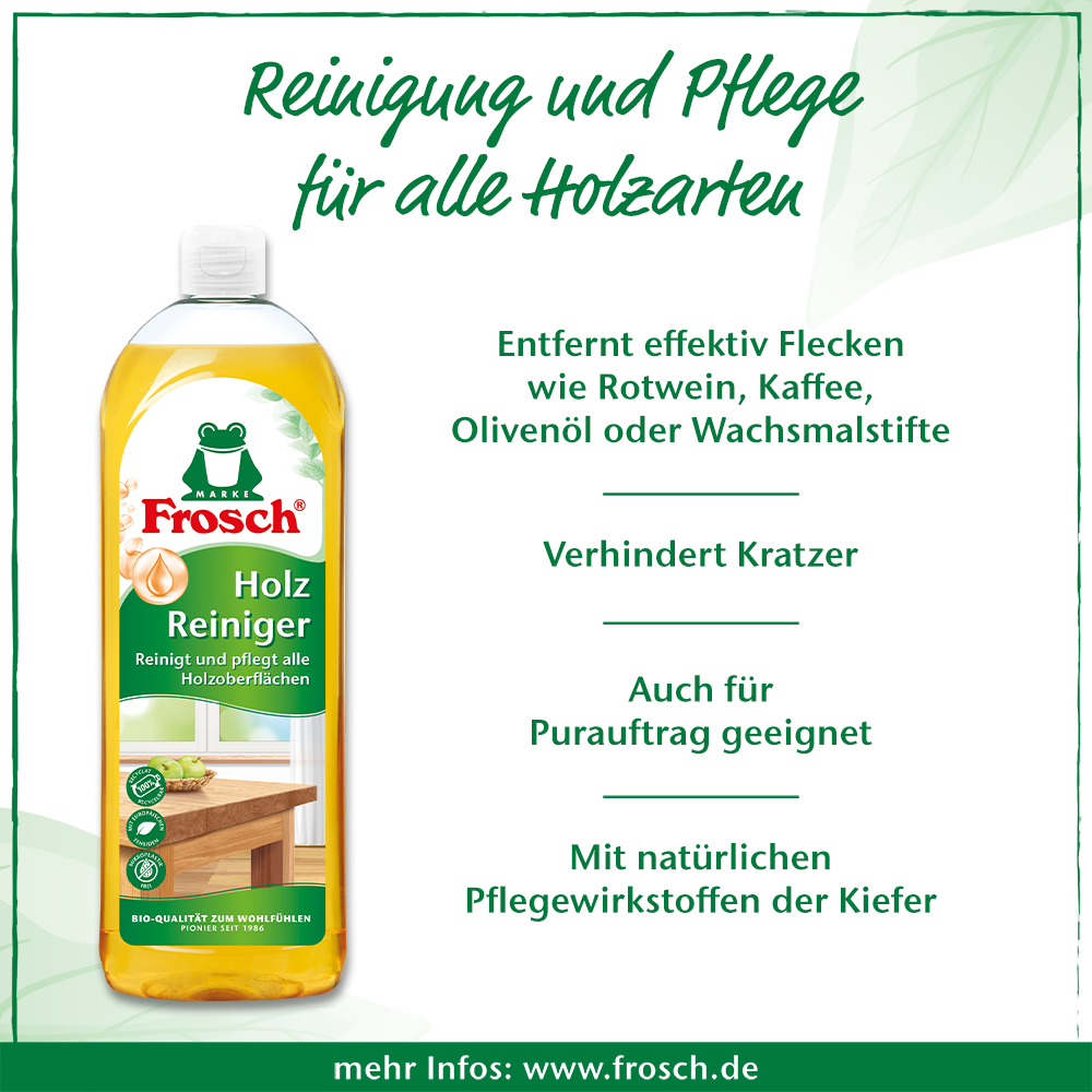 Frosch Holz Reiniger