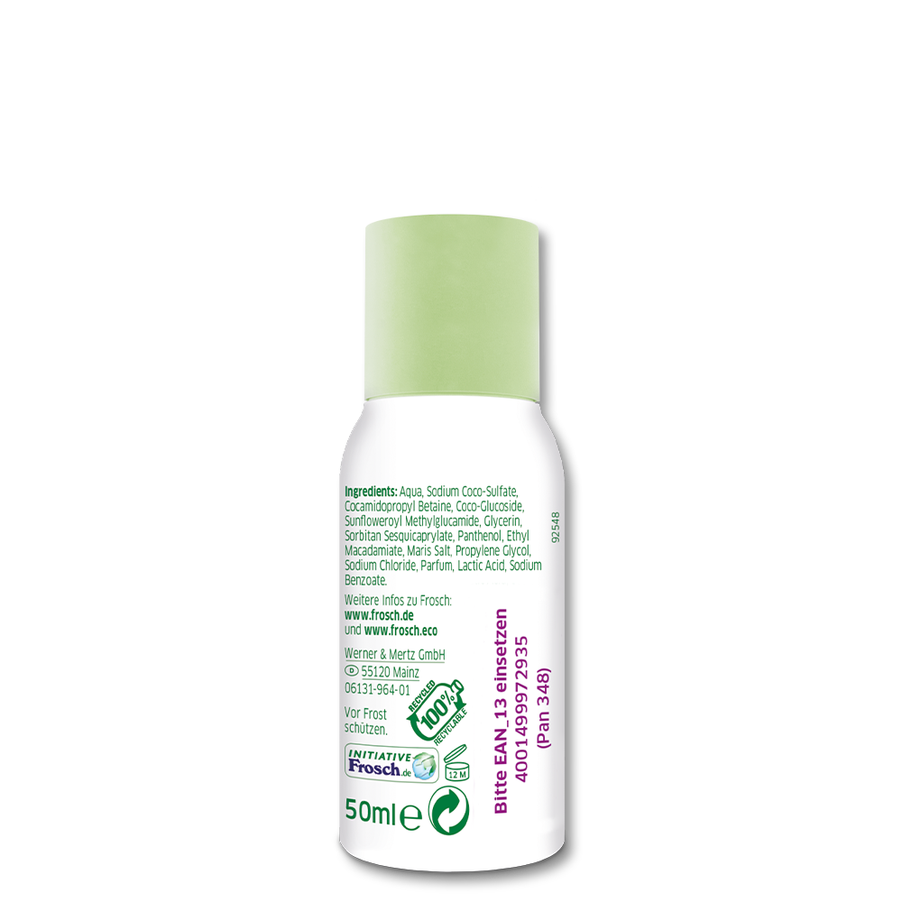 Frosch Sensitiv-Dusche & Shampoo Meeresmineralien - Reisegröße