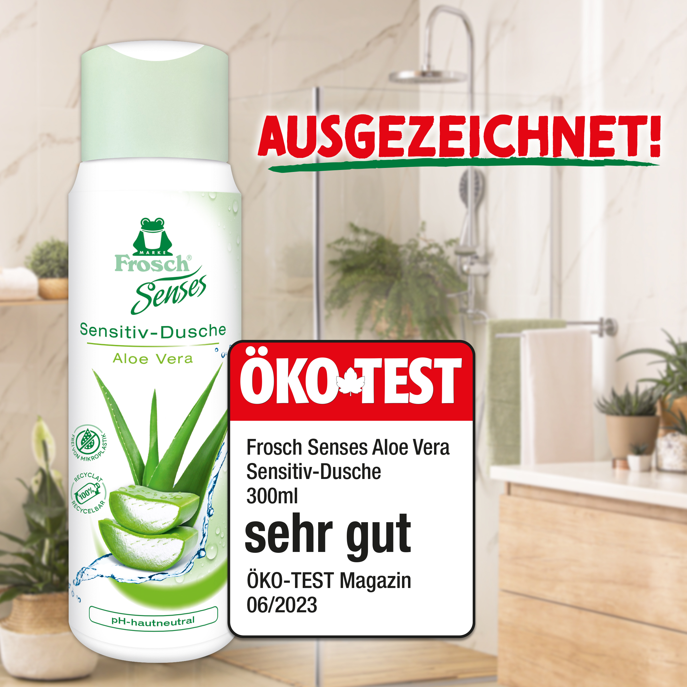 Frosch Sensitiv-Dusche Aloe Vera