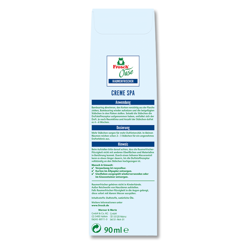 Frosch Raumerfrischer Creme Spa