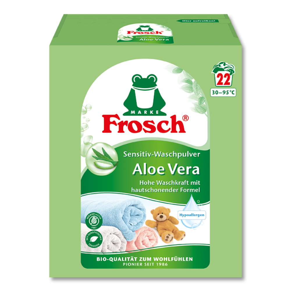 Frosch Aloe Vera Sensitiv Waschpulver