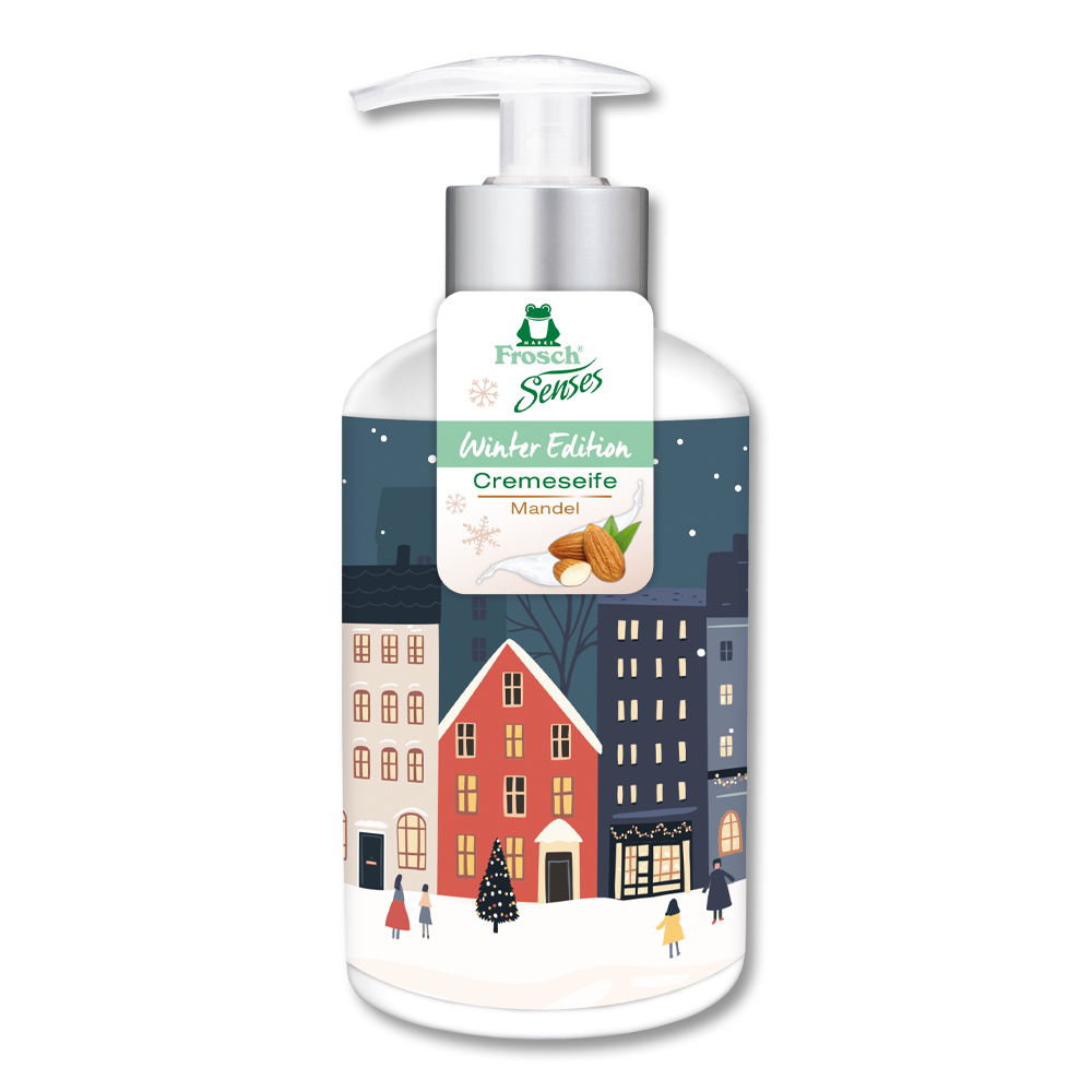 Frosch Winter-Edition Cremeseife Mandel Frosch Winter-Edition Cremeseife Mandel