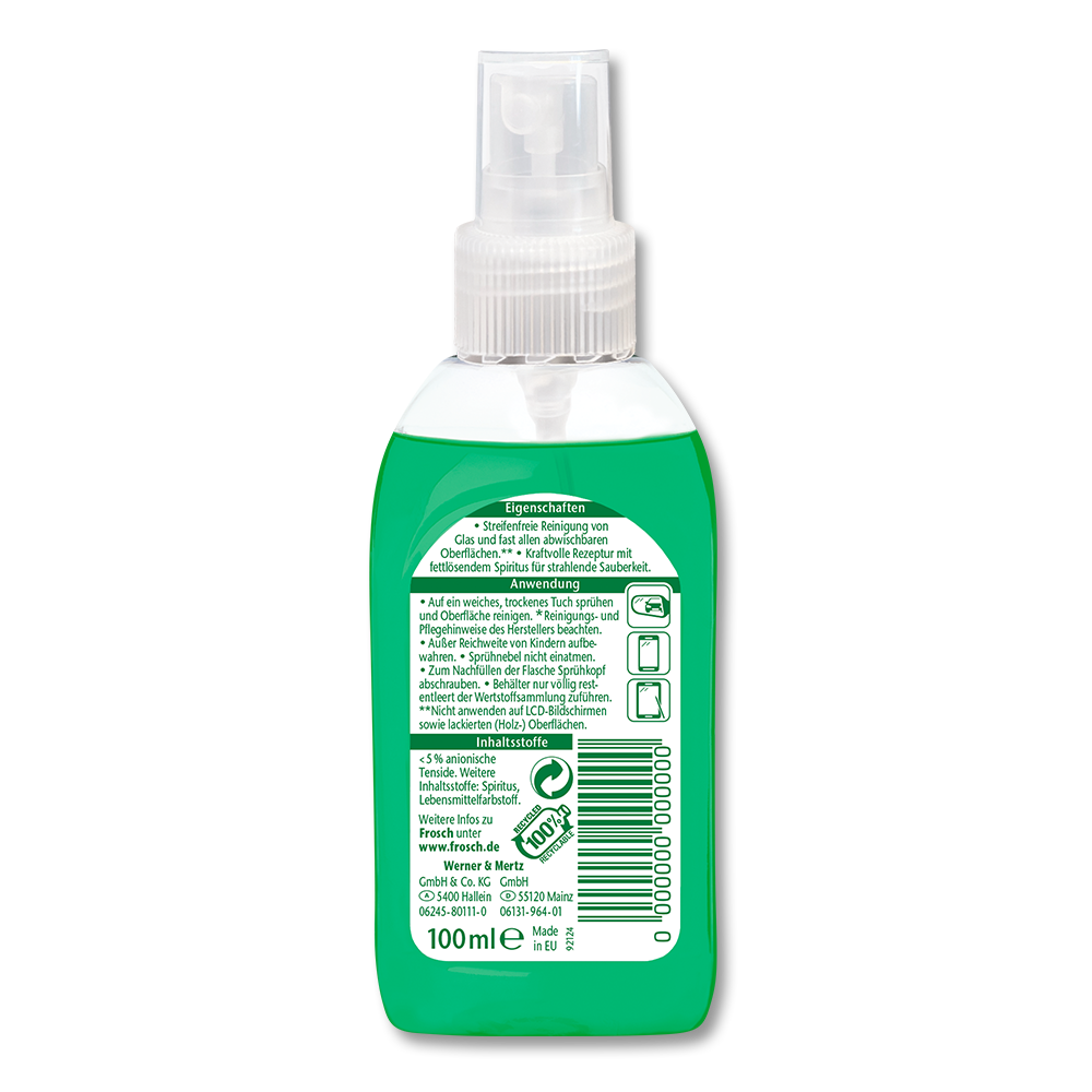 Frosch Spiritus Glas-Reiniger Mini