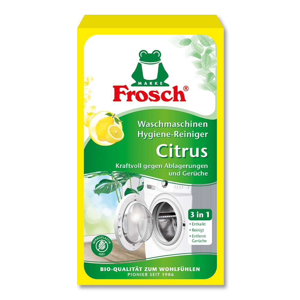 Frosch Citrus Waschmaschinen Hygiene-Reiniger